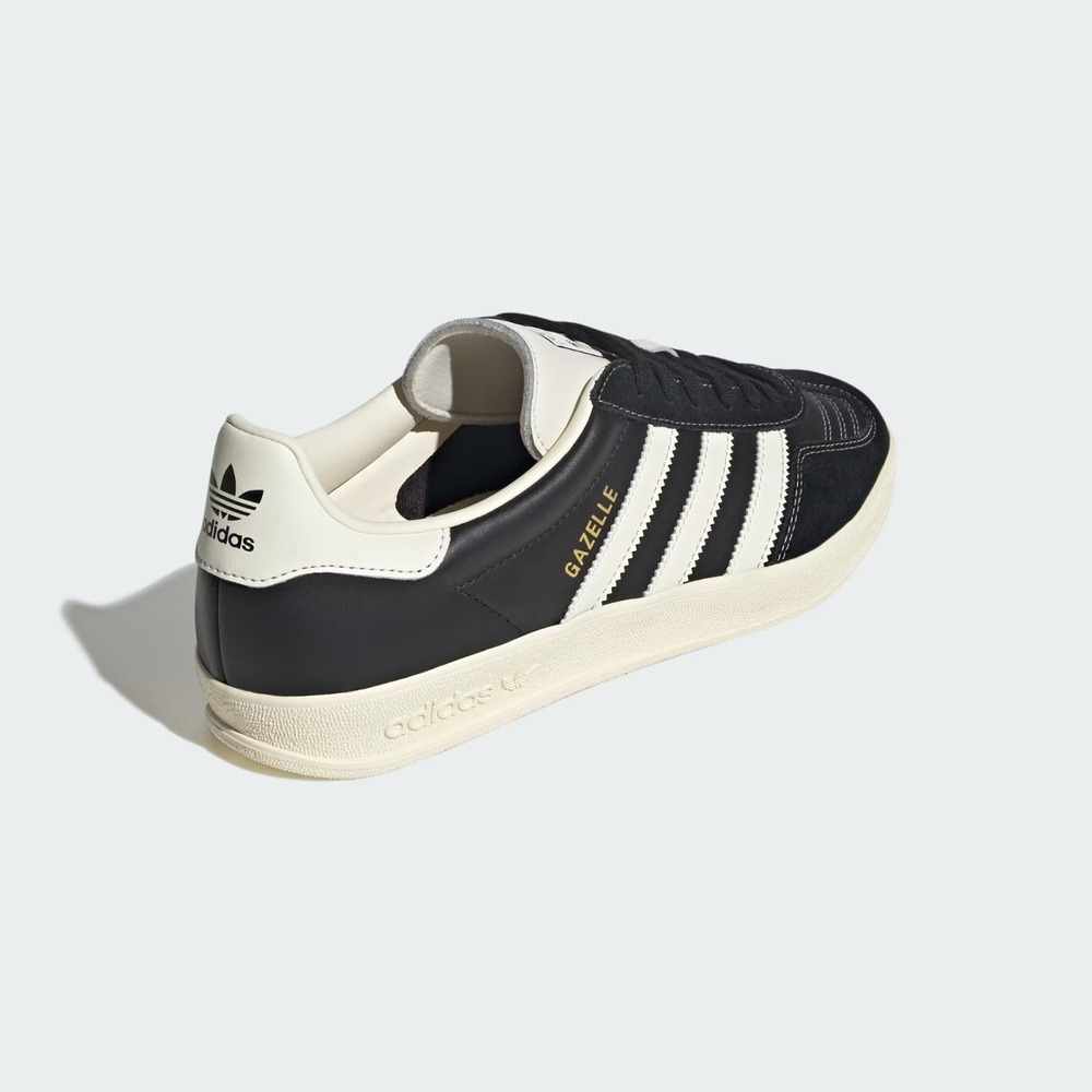 11.5M - [New] Men's adidas Gazelle Indoor Shoes Black JQ8385 - Picture 5 of 8